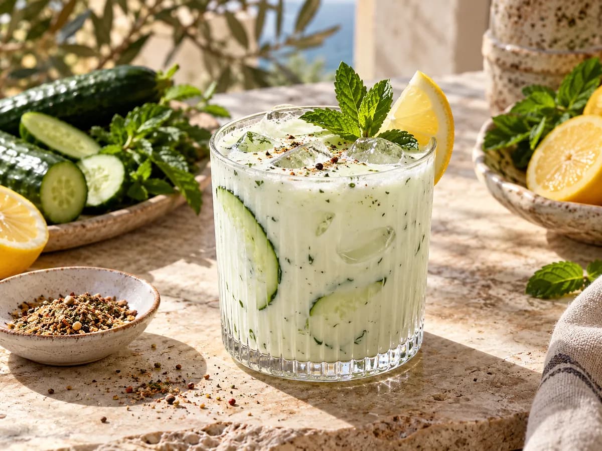Cucumber, Yogurt & Mint Cooler