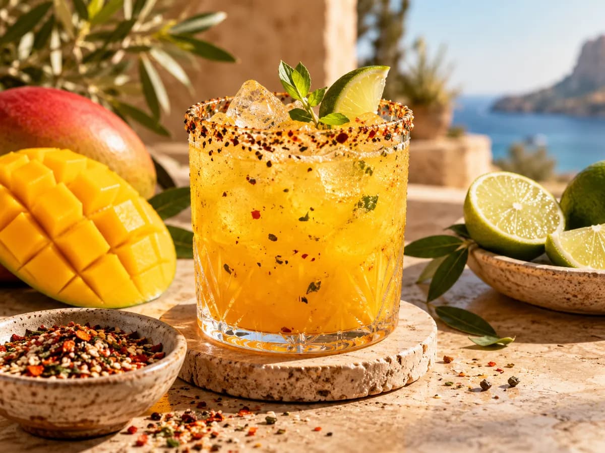 Spiced Mango & Lime Cooler